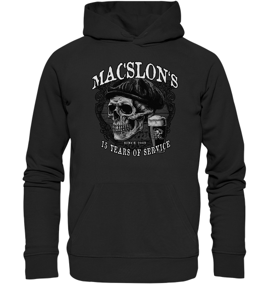 MacSlon's "15 Years Of Service II" - Organic Hoodie