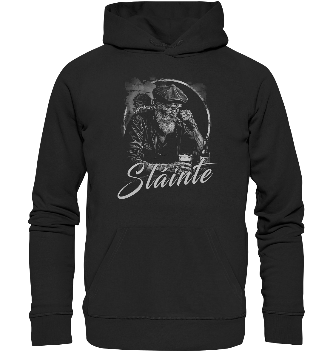 Sláinte "Old Irish Bastard VII" - Organic Hoodie