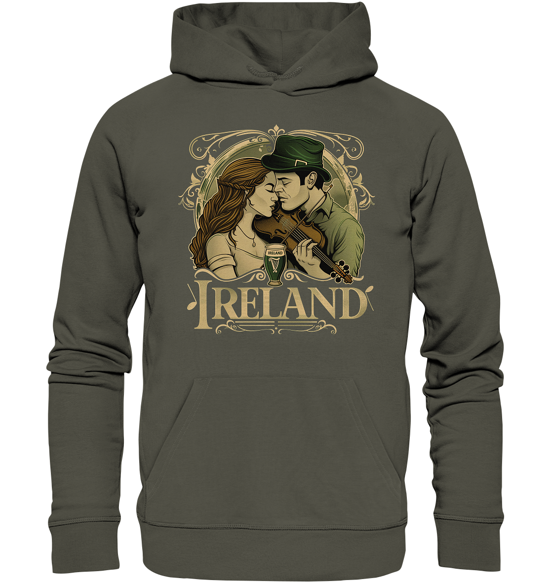 Ireland "Irish Couple I" - Organic Hoodie