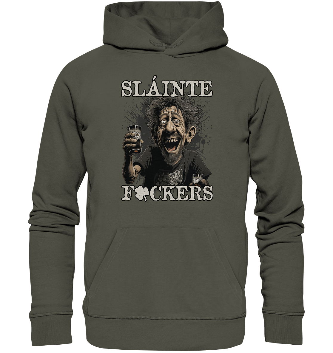 Sláinte F*ckers "O'Hooligan" - Organic Hoodie