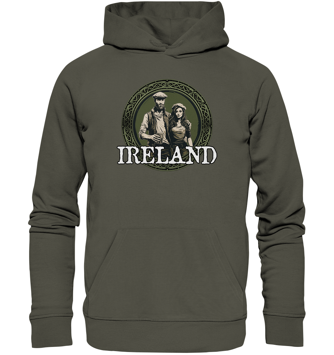 Ireland "Irish Couple" - Organic Hoodie