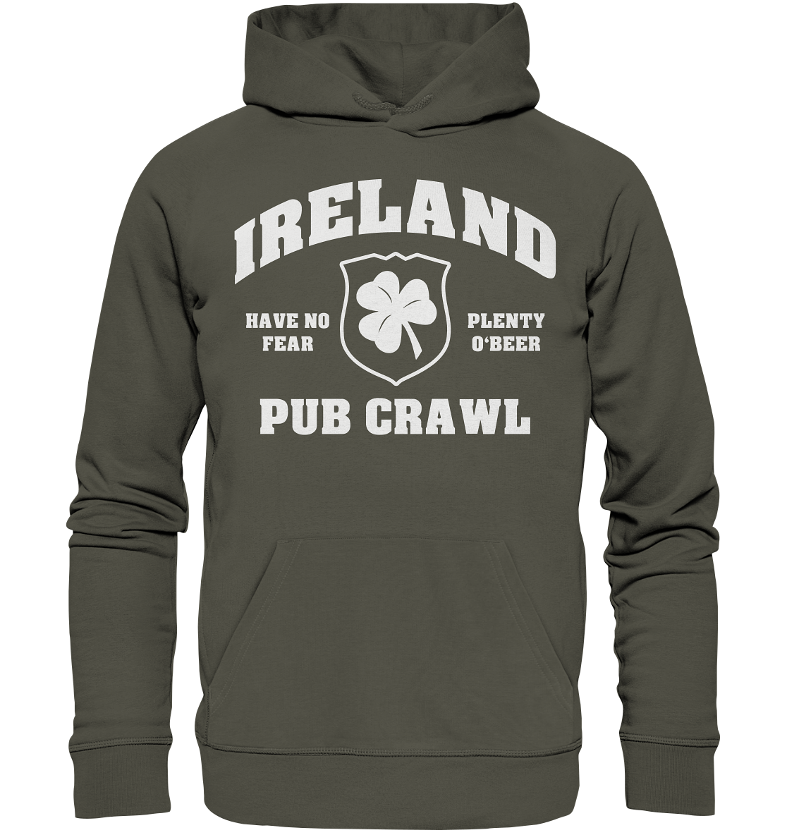 Ireland "Pub Crawl I" - Organic Hoodie