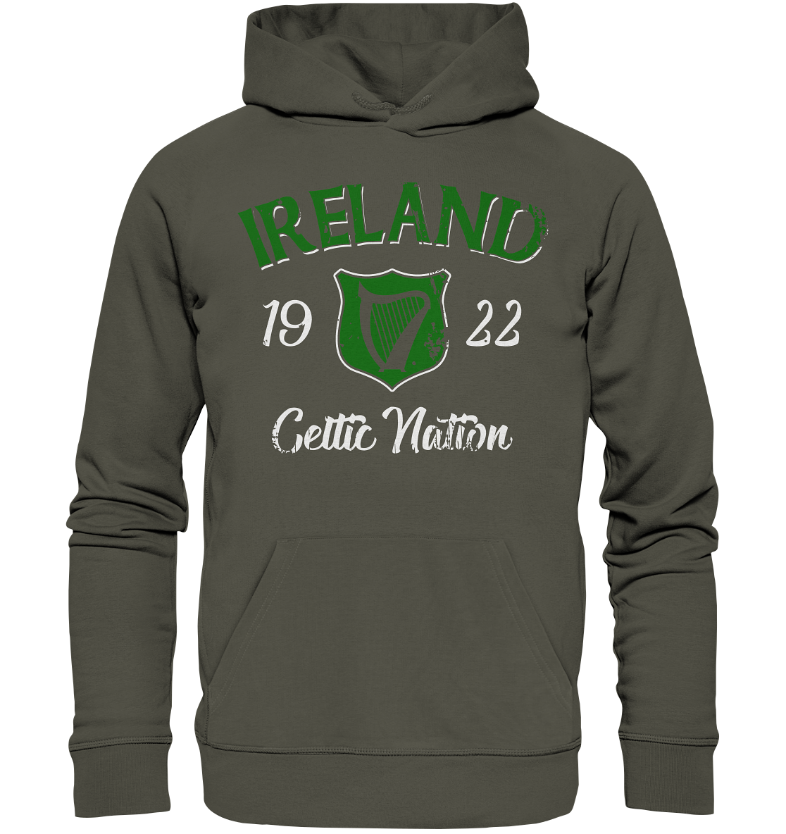 Ireland "Celtic Nation" - Organic Hoodie