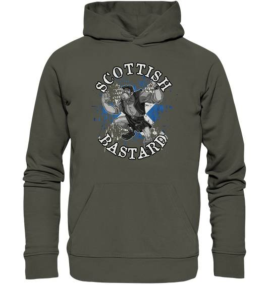 "Scottish Bastard" - Organic Hoodie