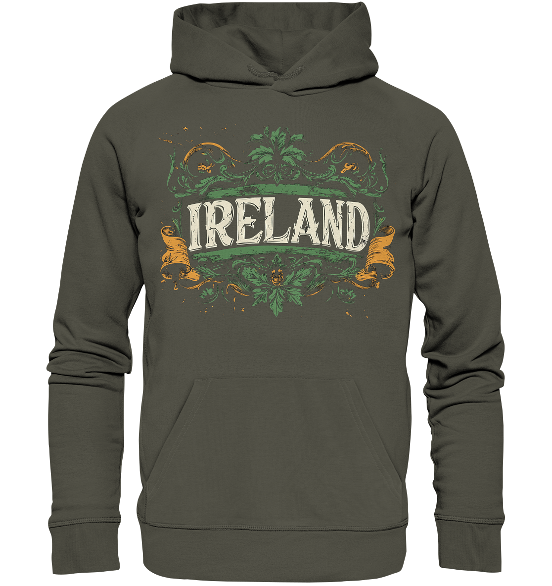 Ireland "Crest I" - Organic Hoodie