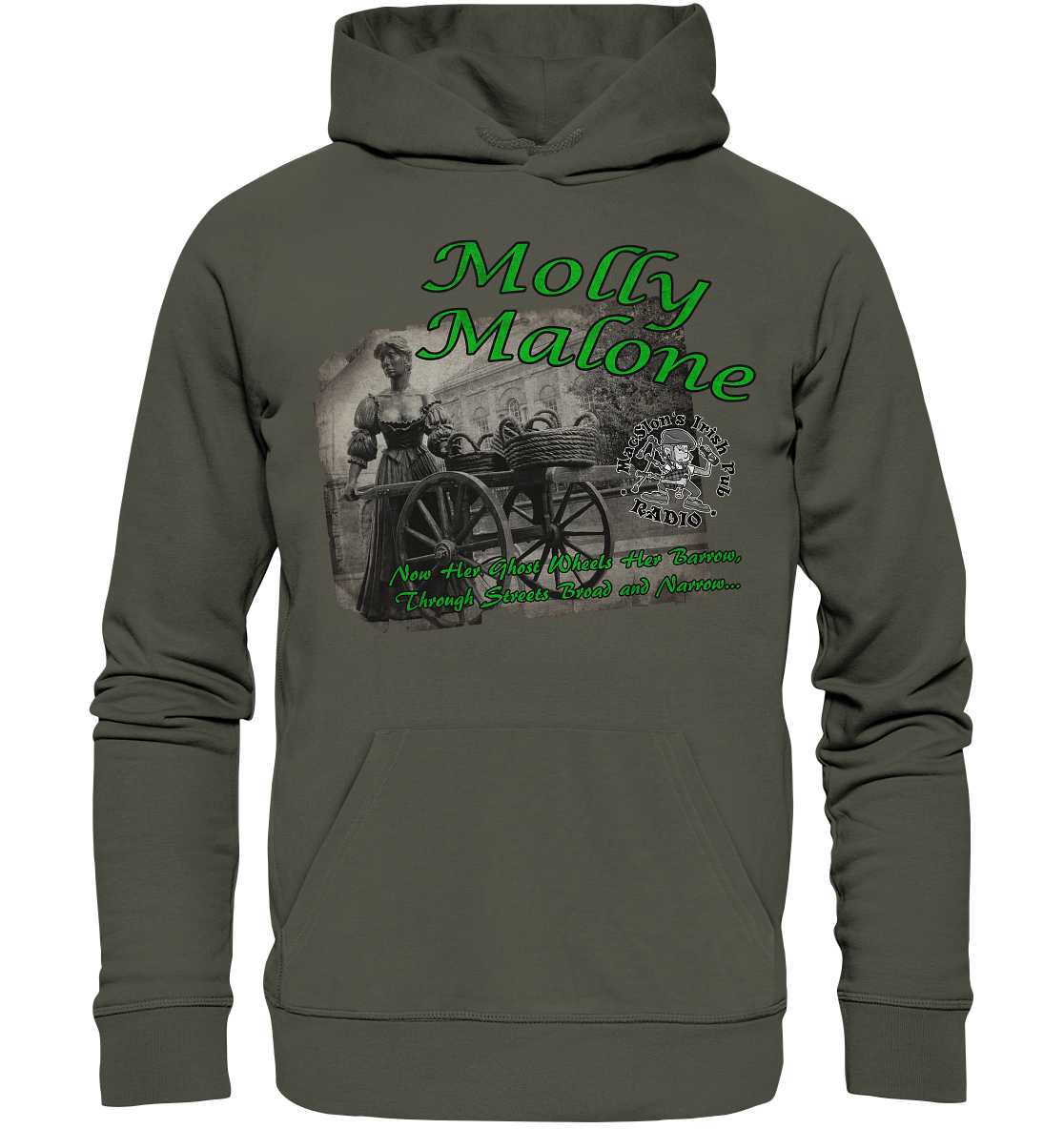 MacSlon's "Molly Malone" - Organic Hoodie