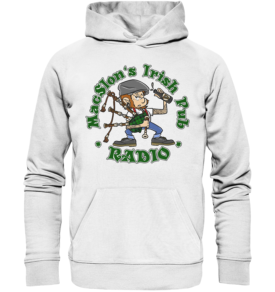 MacSlon's Radio "Classic Logo" - Organic Hoodie