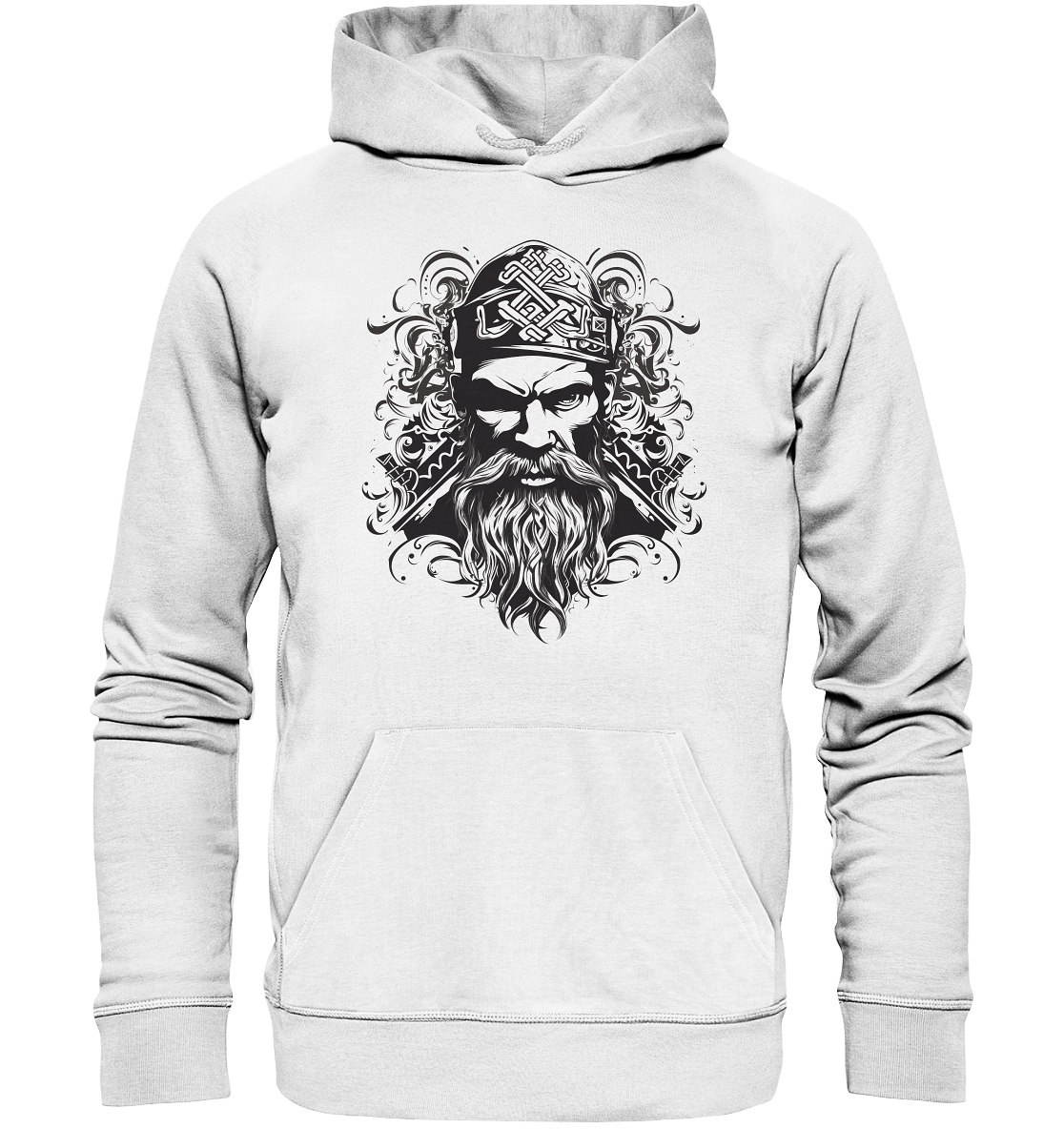 Celtic Warrior "Artwork I" - Organic Hoodie