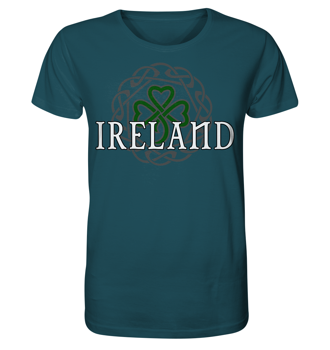 Ireland "Celtic Knot / Shamrock" - Organic Shirt