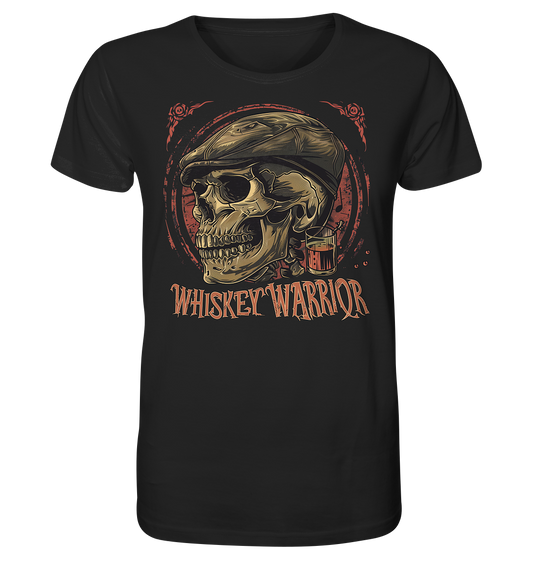 Whiskey Warrior "Flatcap-Skull I"  - Organic Shirt