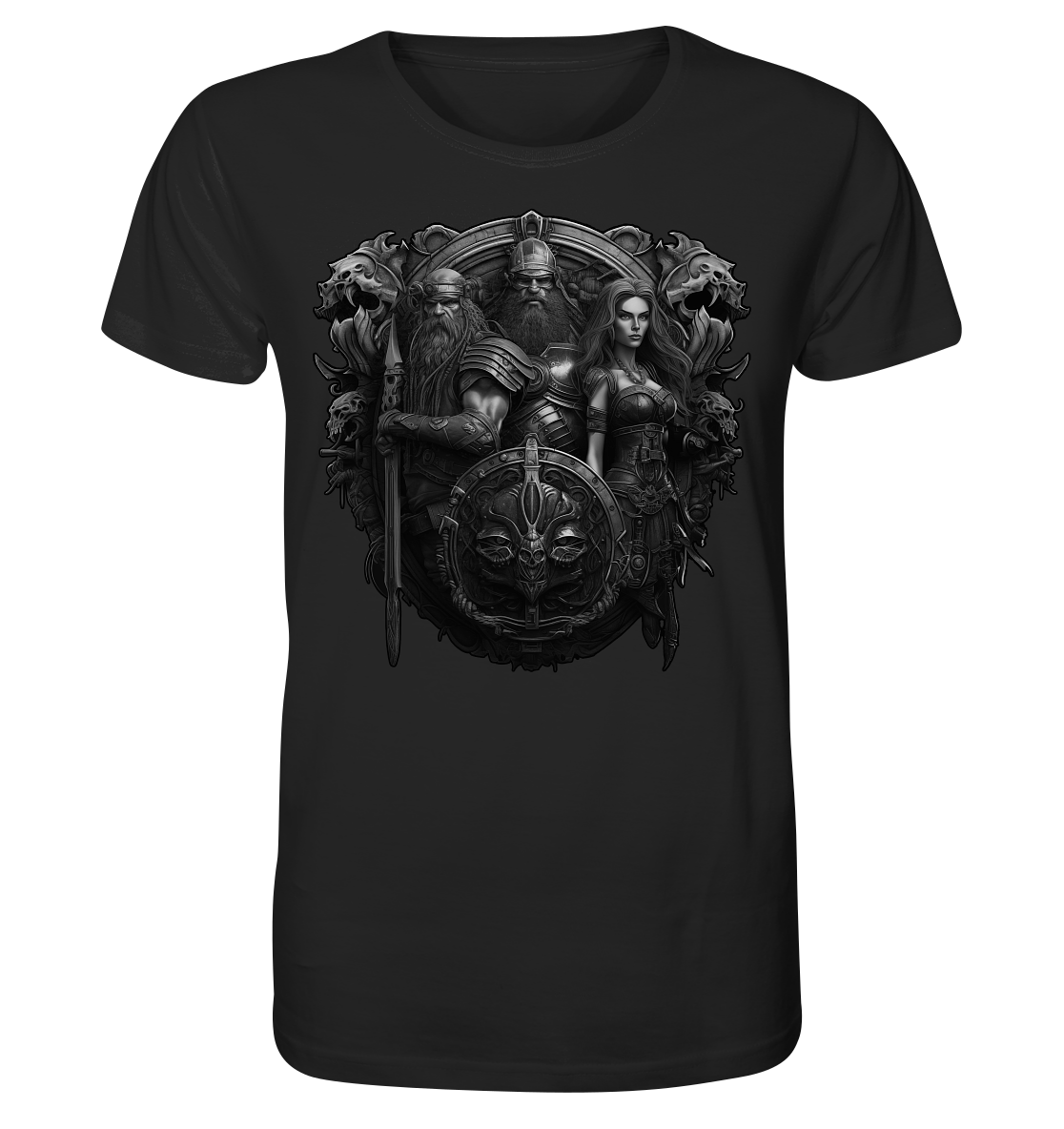 Celtic Warrior "Shield II" - Organic Shirt