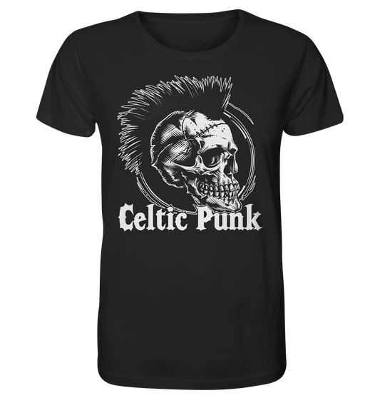 Celtic Punk "Skull III" - Organic Shirt