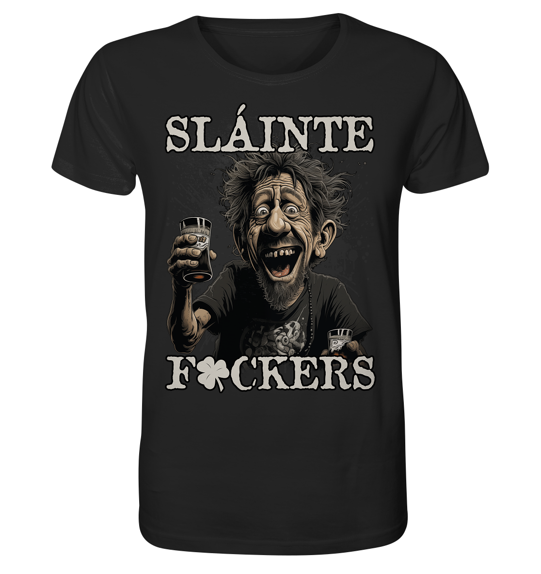 Sláinte F*ckers "O'Hooligan" - Organic Shirt