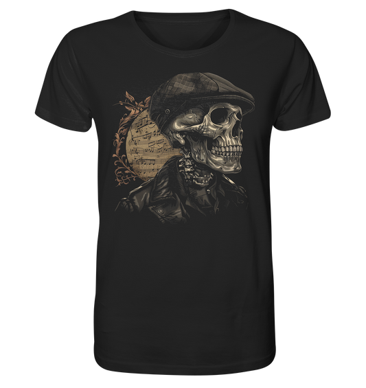 Skull "Flatcap II" - Organic Shirt