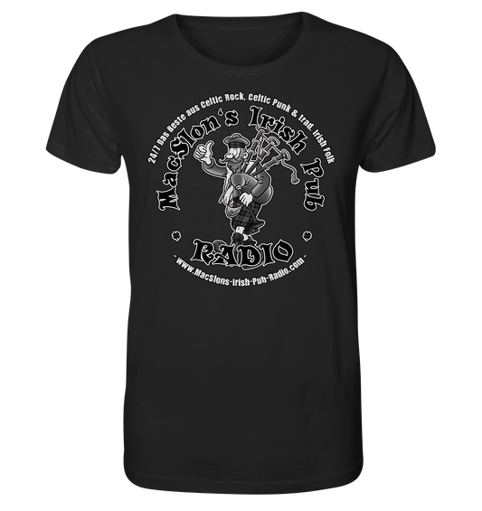 MacSlon's Radio "24/7 - Scotsman Logo" - Organic Shirt