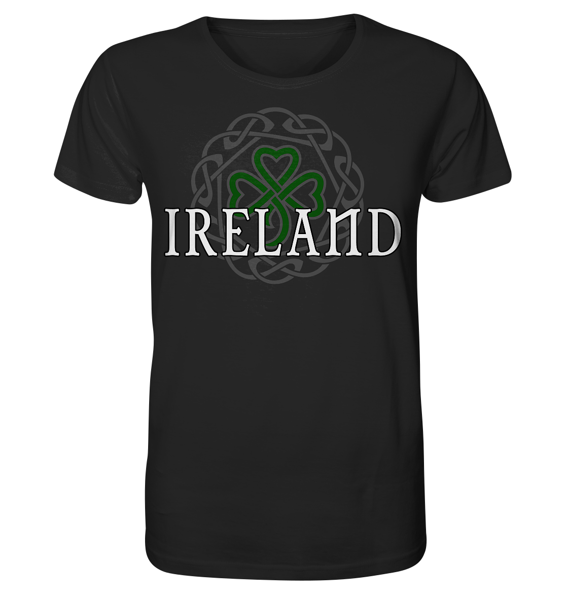 Ireland "Celtic Knot / Shamrock" - Organic Shirt