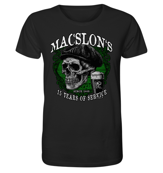 MacSlon's "15 Years Of Service I" - Organic Shirt