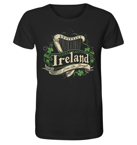 Ireland "Erin Go Bragh / Crest"  - Organic Shirt