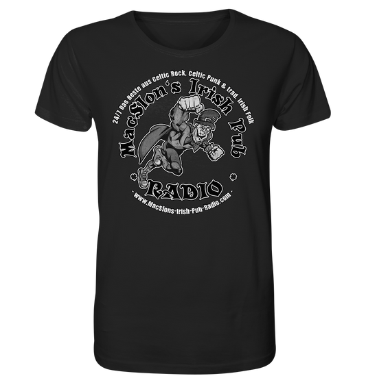 MacSlon's Radio "24/7 - Irish Superhero" - Organic Shirt