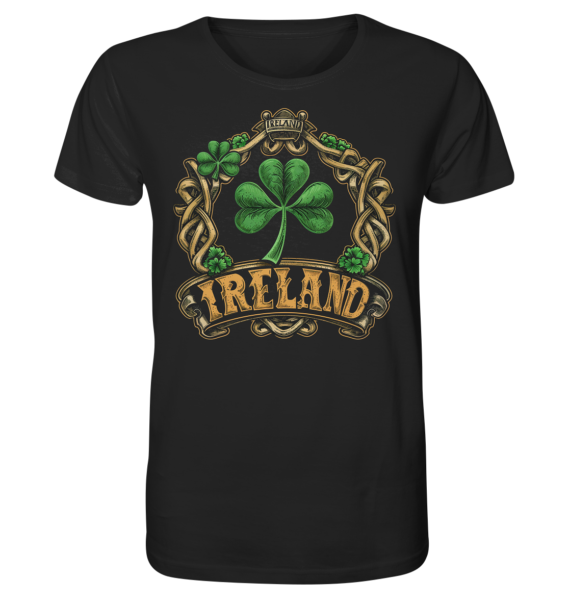 Ireland "Shamrock / Crest III" - Organic Shirt