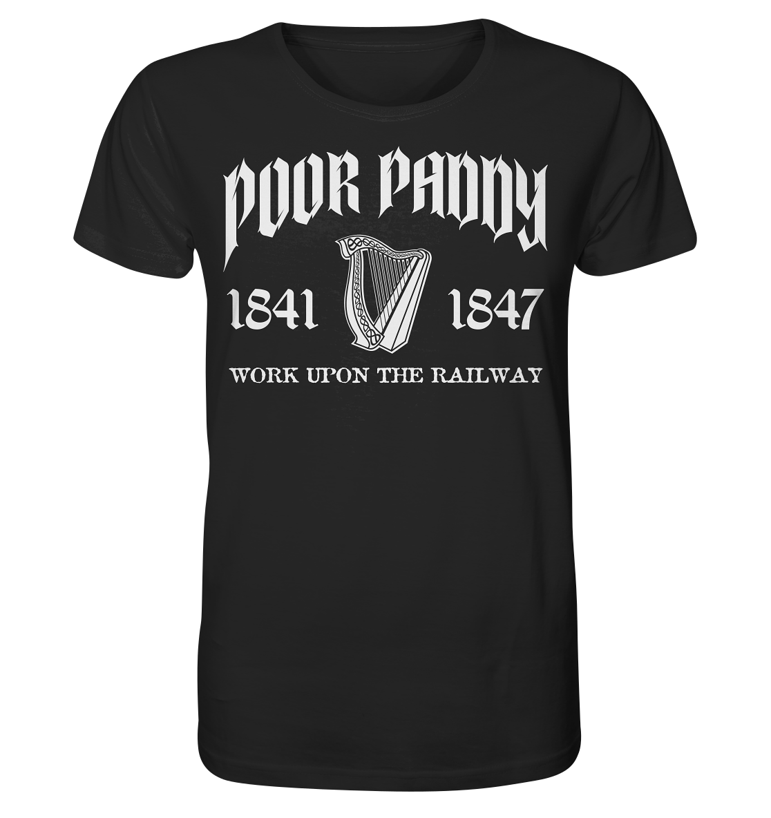 Poor Paddy "Work Upon The Railway" - Organic Shirt