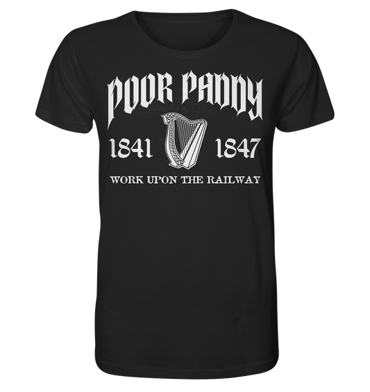 Poor Paddy "Work Upon The Railway" - Organic Shirt