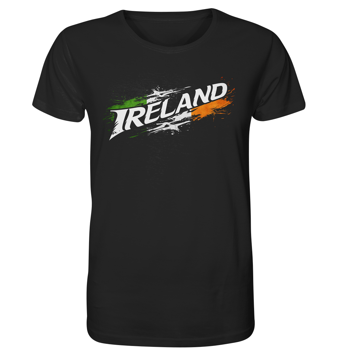 Ireland "Flag Splatter I"  - Organic Shirt