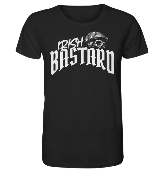 Irish Bastard "Flatcap-Skull V" - Organic Shirt