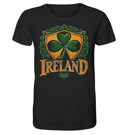 Ireland "Shamrock / Crest"  - Organic Shirt