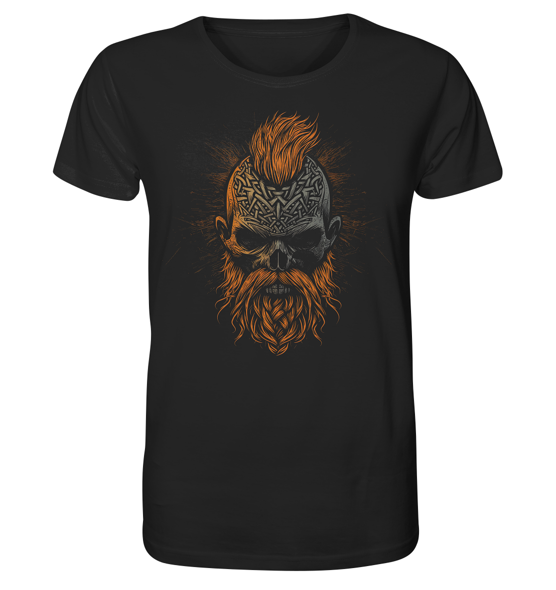 Celtic Warrior "Skull" - Organic Shirt