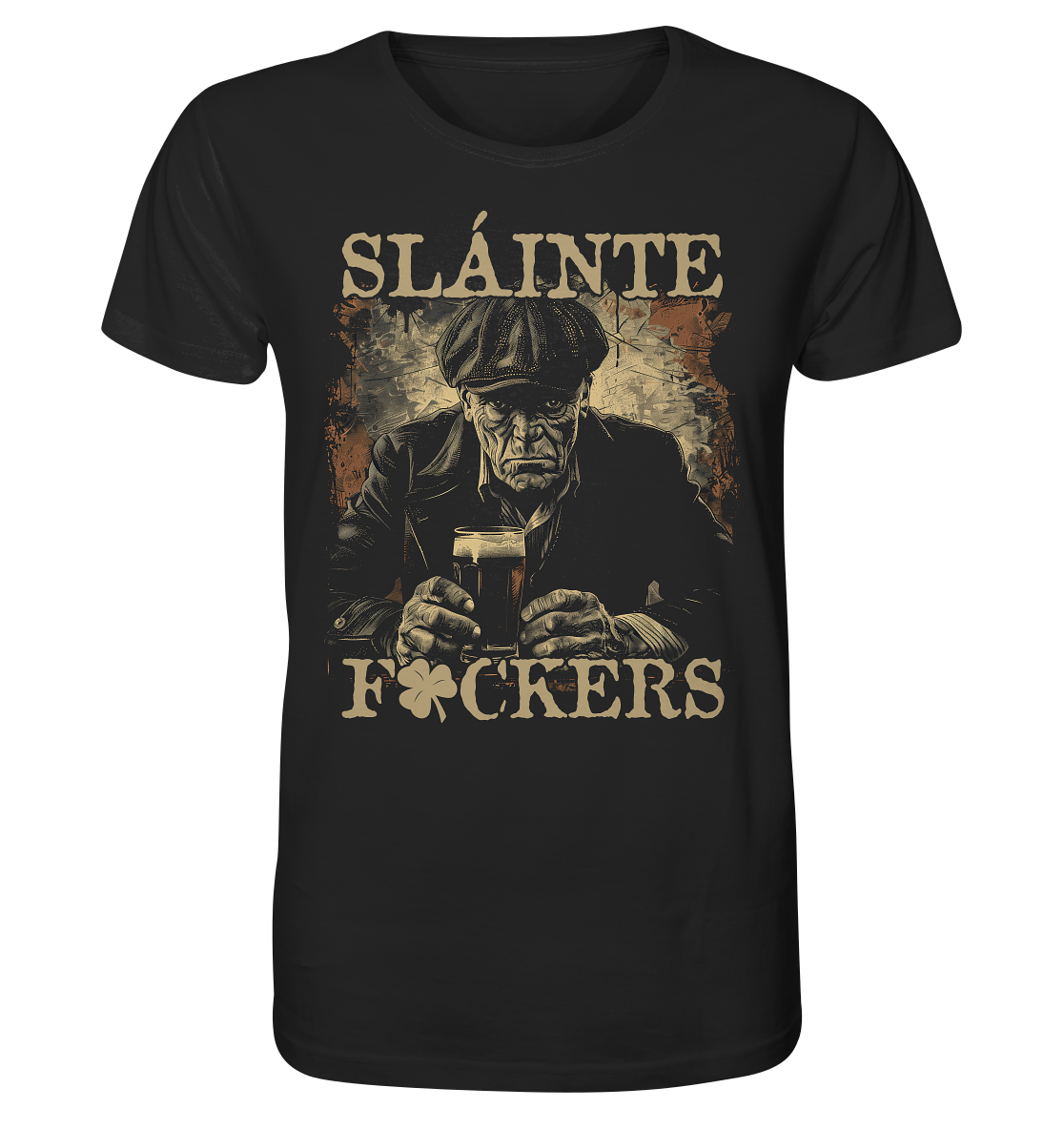 Sláinte "F*ckers / Irish Pub" - Organic Shirt