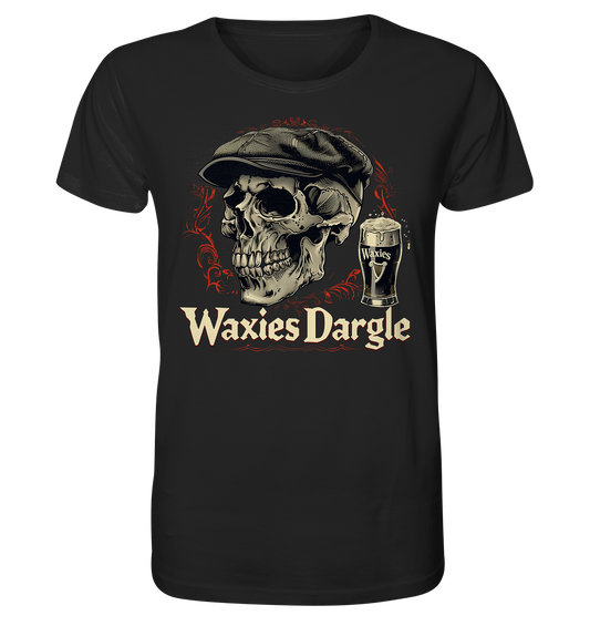 Waxies Dargle "Flatcap / Skull I"  - Organic Shirt