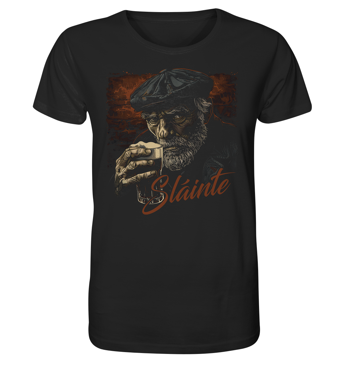 Sláinte "Old Irish Bastard III" - Organic Shirt