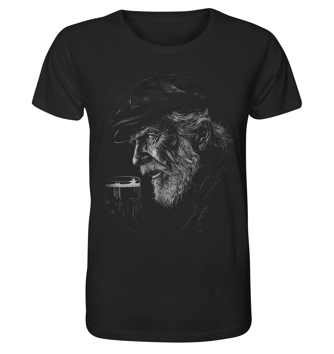 Old Irish Man "Pint I" - Organic Shirt