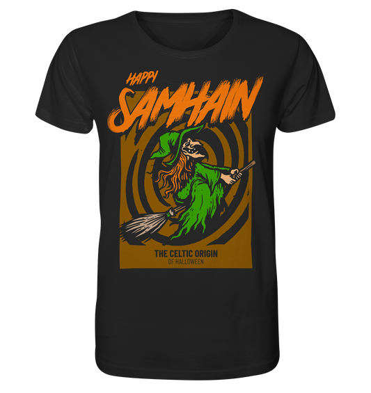 Happy Samhain "Witch" - Organic Shirt