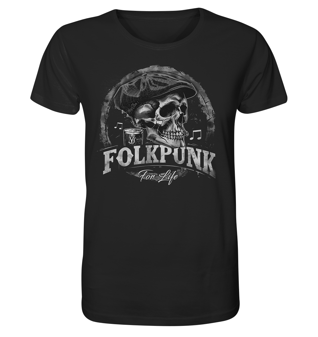 Folkpunk "For Life I" - Organic Shirt