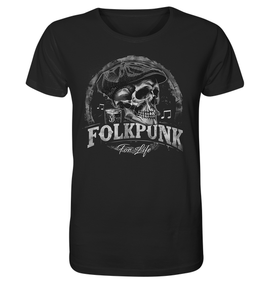 Folkpunk "For Life I" - Organic Shirt