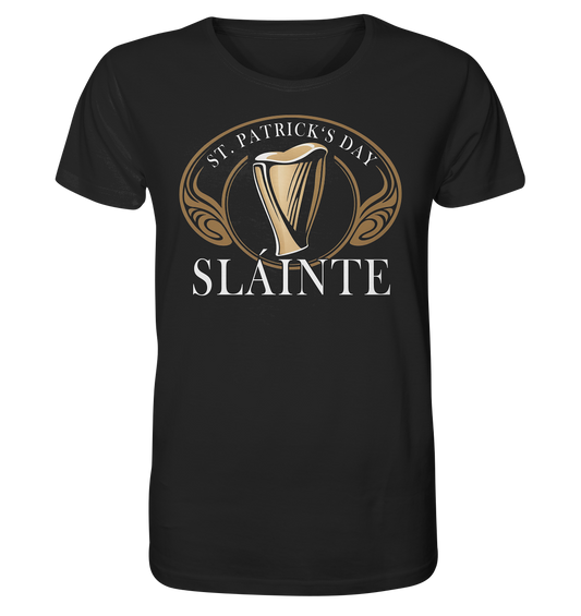 St. Patrick's Day "Sláinte I" - Organic Shirt