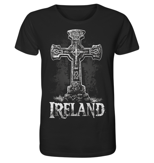 Ireland "Celtic Cross I"  - Organic Shirt