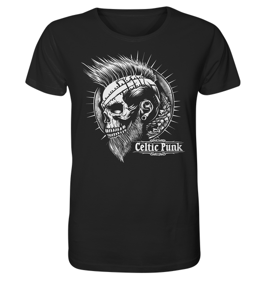 Celtic Punk "Skull IV" - Organic Shirt