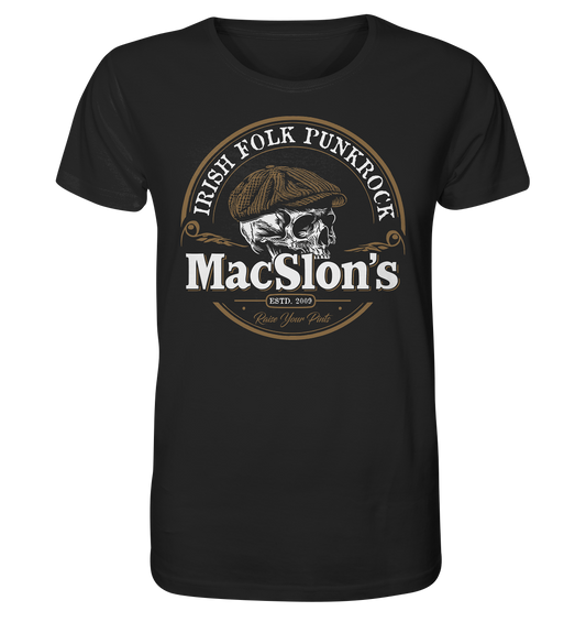 MacSlon's "Estd. 2009 / Irish Folk Punkrock" - Organic Shirt