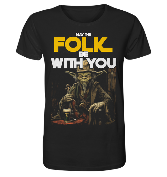 May The Folk Be With You "Leprechaun" - Organic Shirt