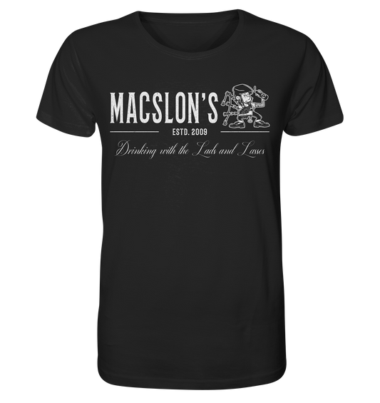 MacSlon's "Drinking With The Lads & Lasses" - Organic Shirt