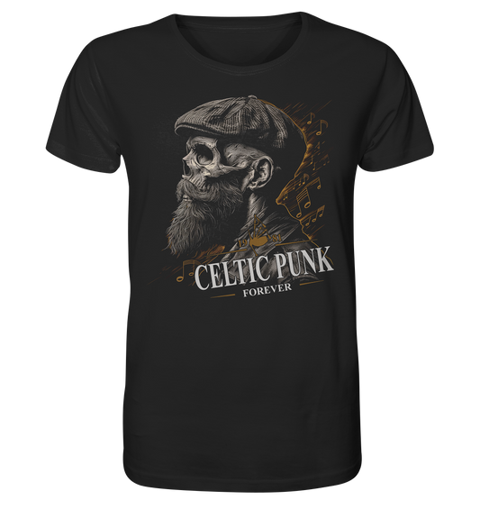 Celtic Punk "Forever / Flatcap-Skull I"  - Organic Shirt