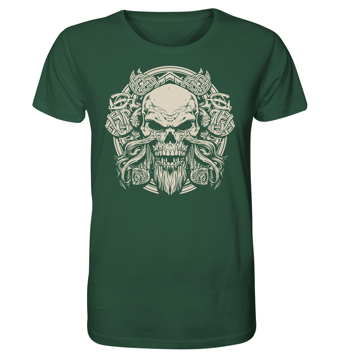 Celtic Skull "Crest I" - Organic Shirt