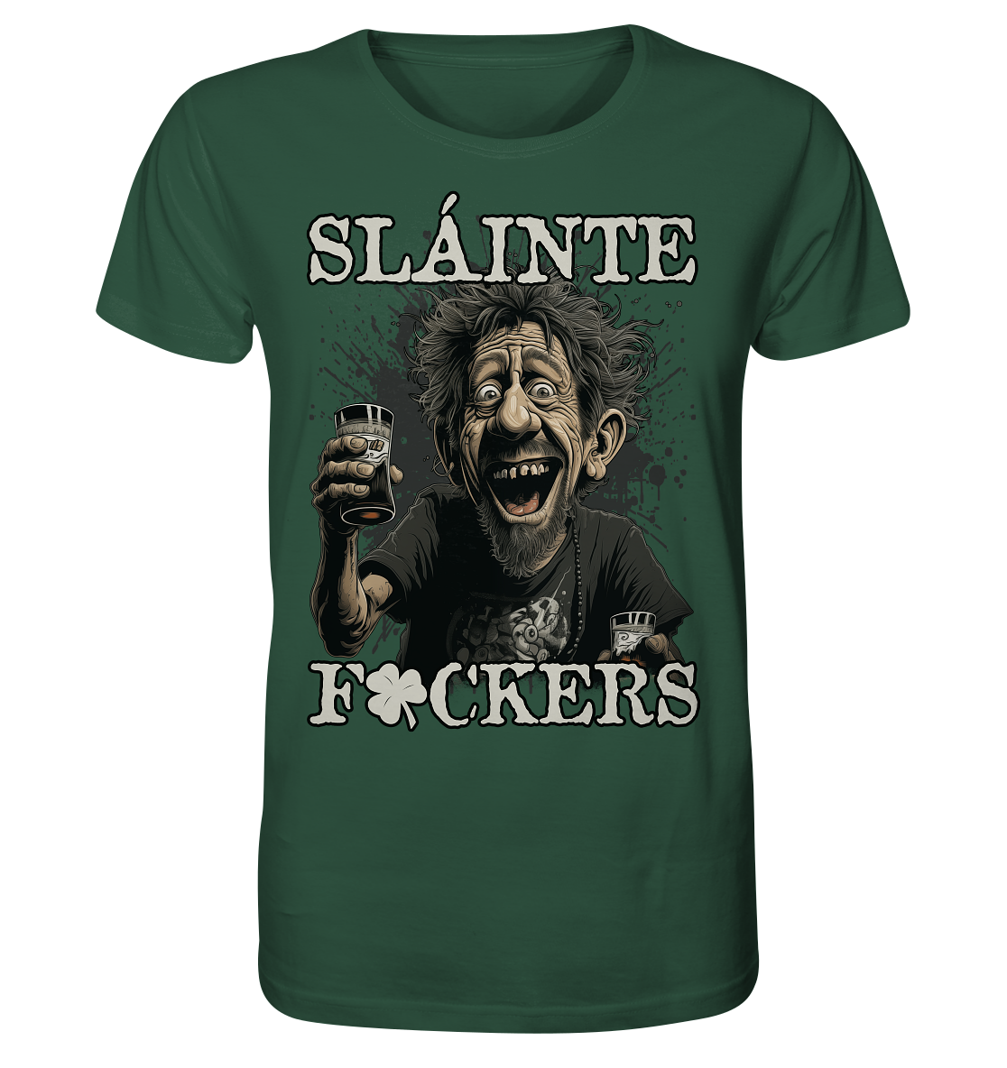 Sláinte F*ckers "O'Hooligan" - Organic Shirt