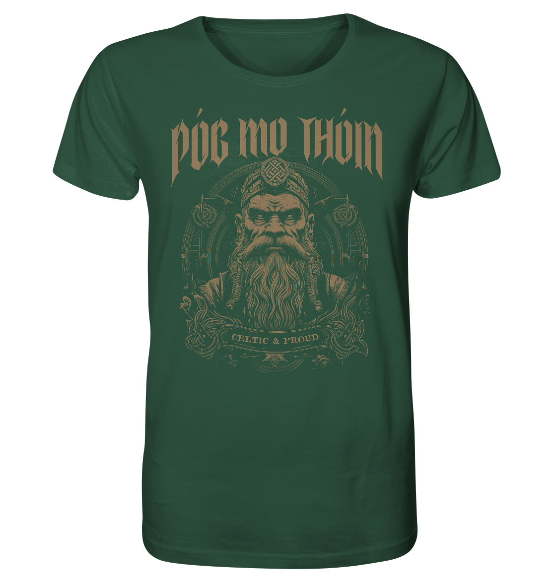 Póg Mo Thóin Streetwear "Celtic & Proud II" - Organic Shirt