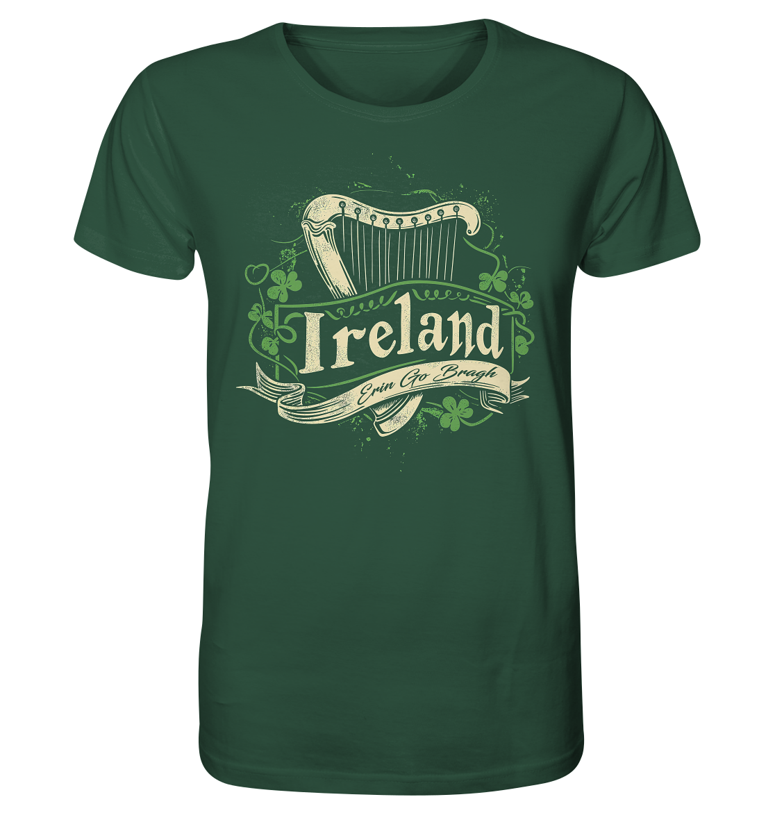 Ireland "Erin Go Bragh / Crest"  - Organic Shirt