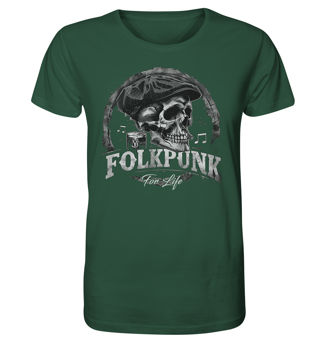 Folkpunk "For Life I" - Organic Shirt