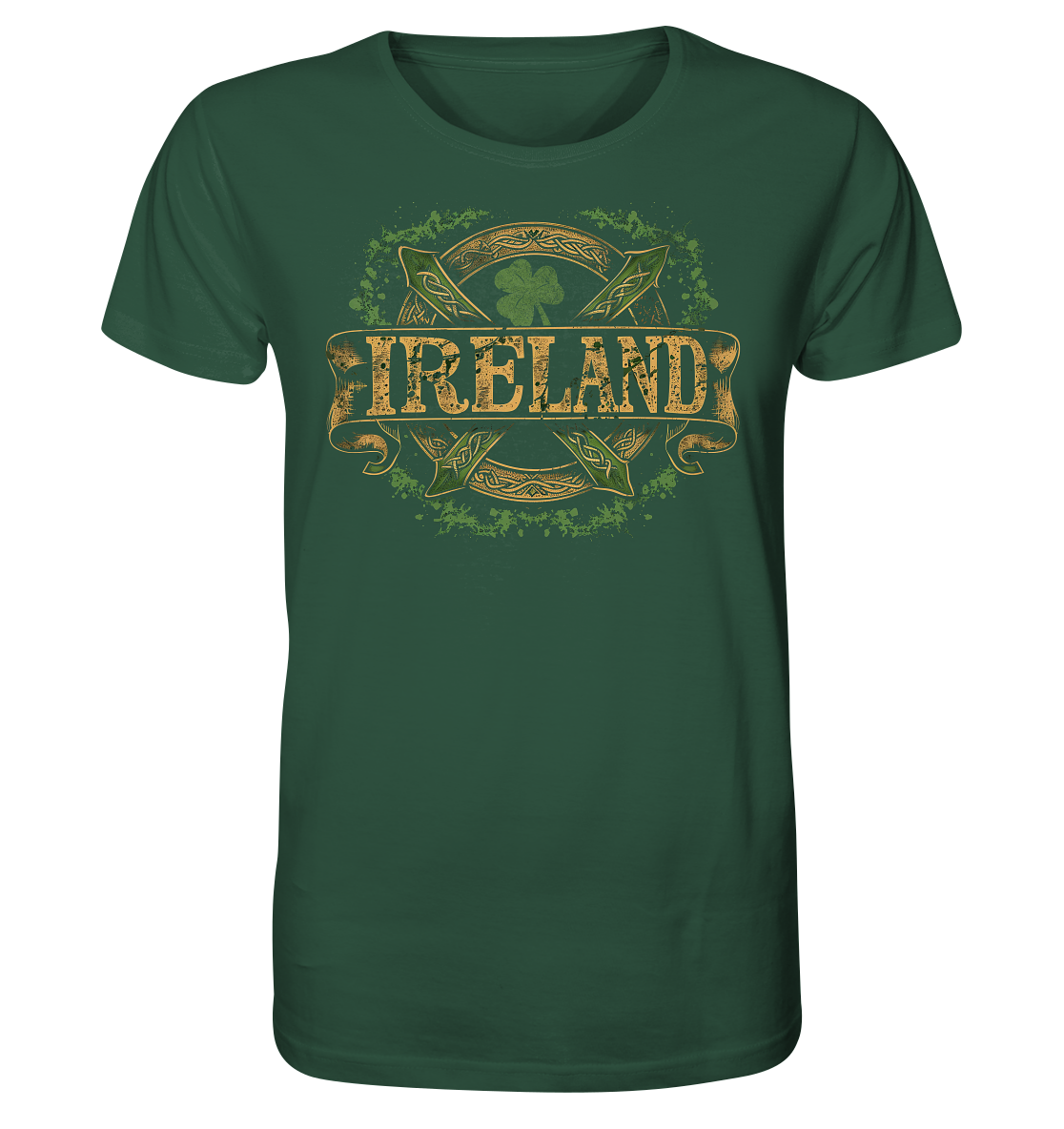 Ireland "Shamrock / Crest II"  - Organic Shirt